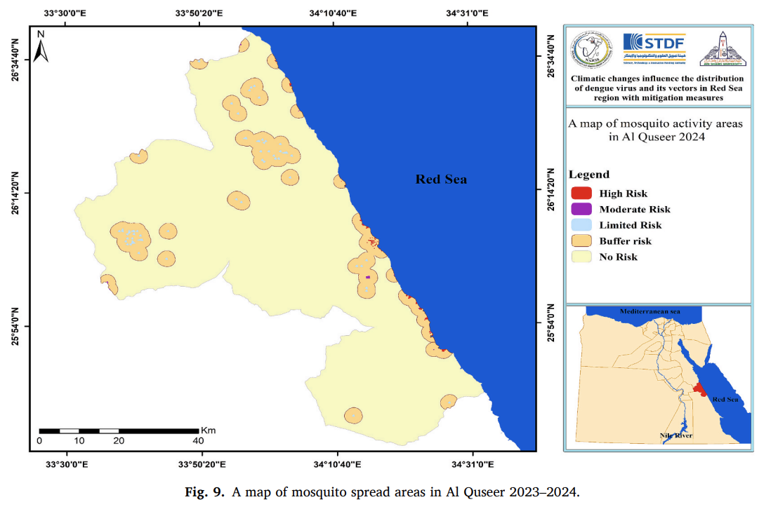 Egyptian study maps dengue-carrying mosquito in El-Quseir, urges focused action in urban hotspots