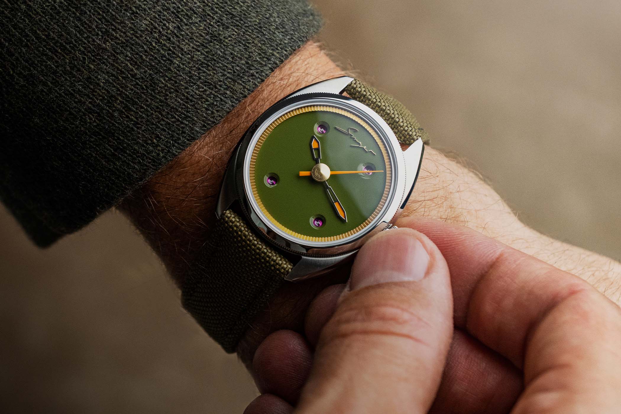 The Singer Caballero, the Brand’s Take on a Time-Only Watch with the New Calibre-4
