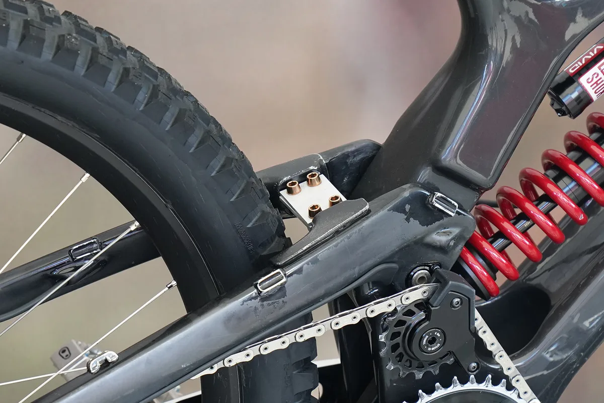 Troy Brosnan Canyon Sender prototype rear end
