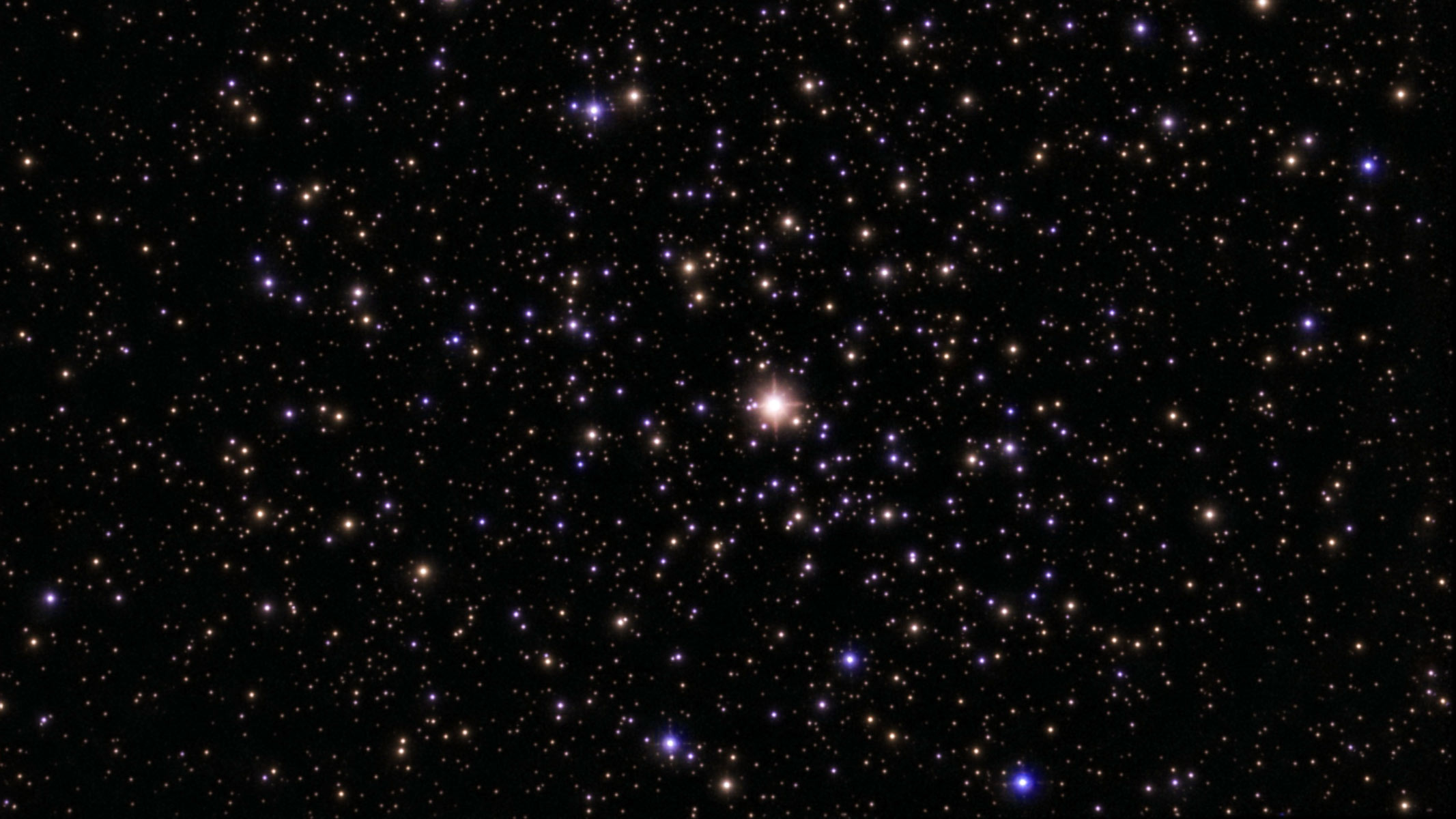 Open star cluster NGC 6940 in the night sky as imaged by the Unistellar Odyssey Pro.