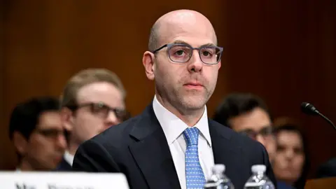 Bloomberg/Getty Stephen Miran, chairman of the Council of Economic Advisers and US Federal Reserve governor nominee for US President Donald Trump, during a Senate Banking, Housing, and Urban Affairs Committee confirmation hearing in Washington, DC, US, on Thursday, Sept. 4, 2025.