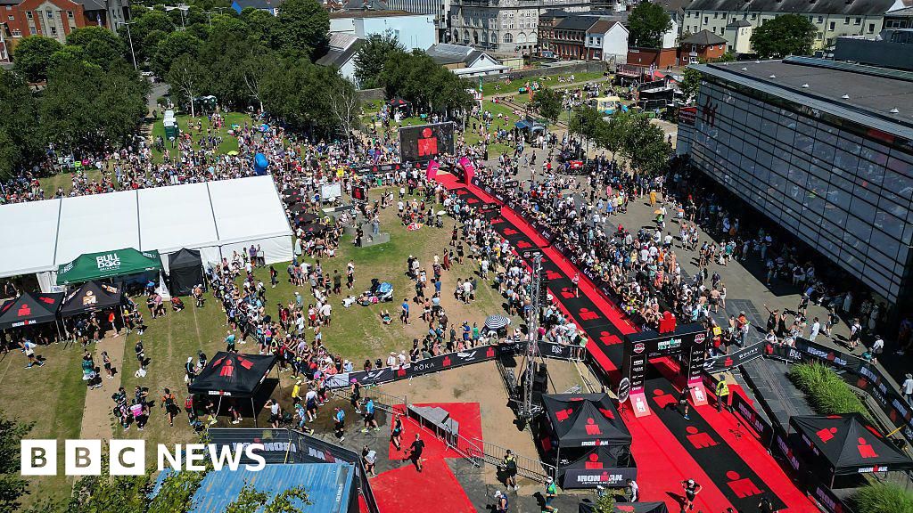 Man who died in Swansea Ironman got into difficulty during swim