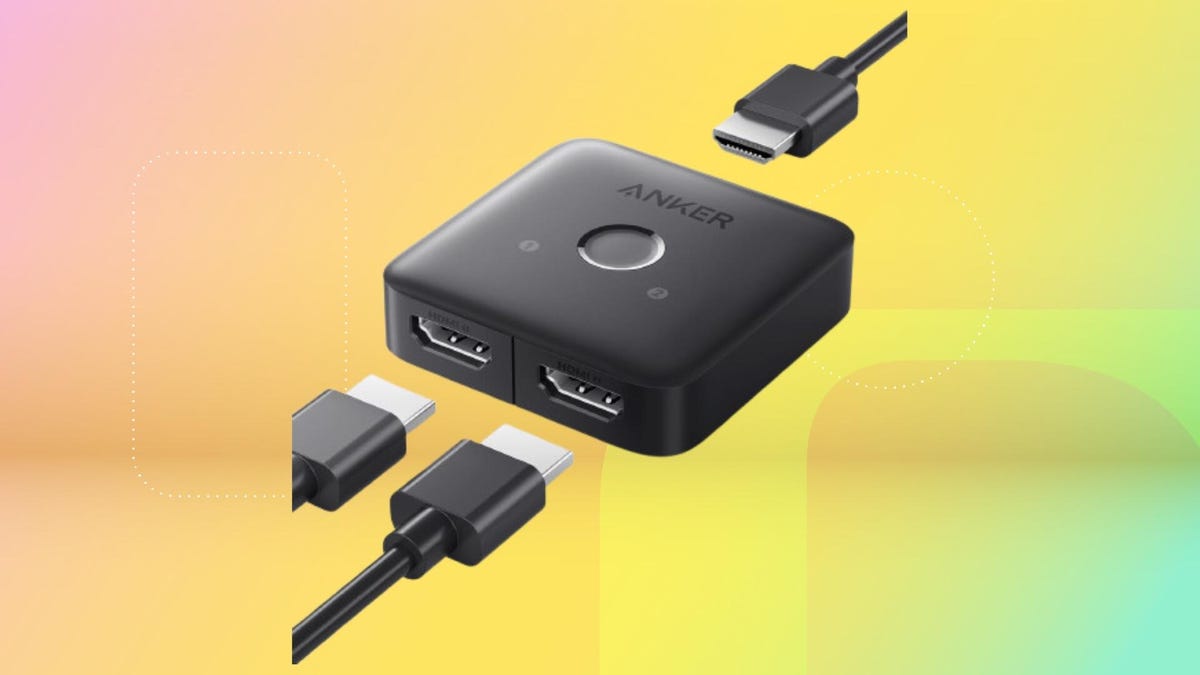 Ditch Your Input Woes With This Anker 2-in-1 4K HDMI Switcher at Its Best-Ever Price