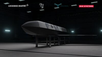 Uncrewed autonomous air system by Skunk Works and FalconWorks – modular and adaptable for different missions.