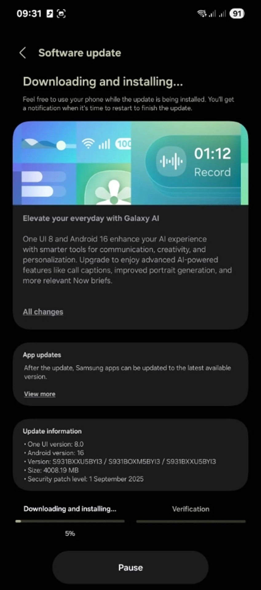 Samsung has released a stable version of One UI 8 for the Galaxy S25 • Mezha.Media