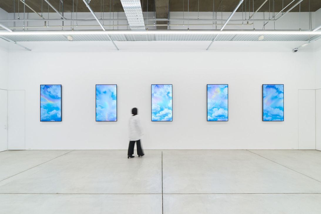 The artist's work 