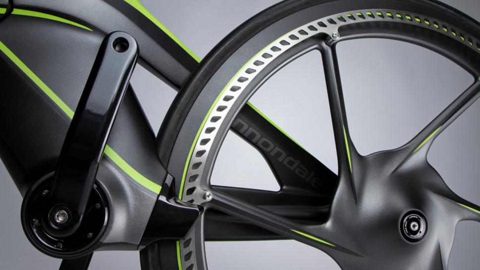 Cannondale CERV concept bike rear wheel