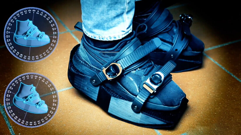 the device relies on people’s legs and feet, as the system digitally tracks natural steps