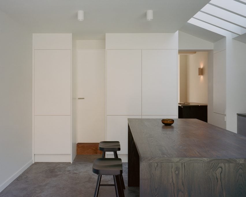 Interior view of Basalt House by EBBA