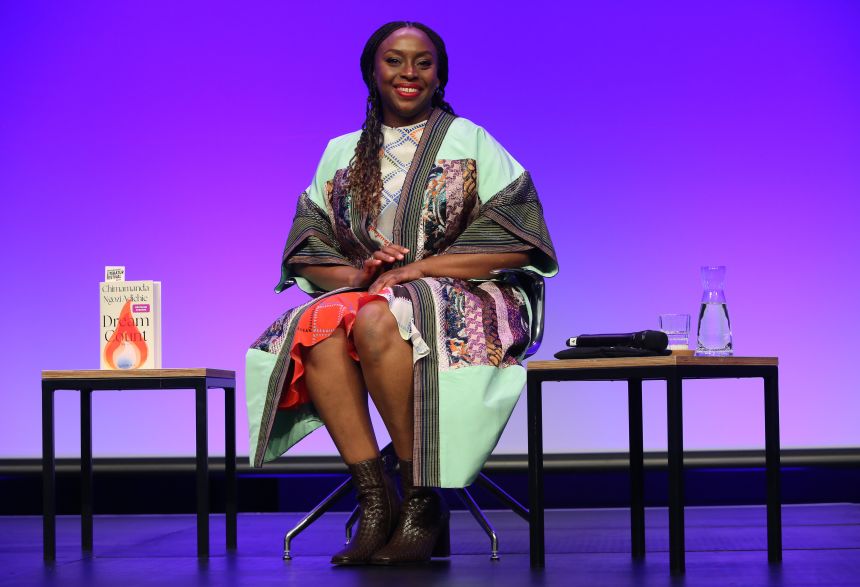 Chimamanda Ngozi Adichie attends the presentation of the German translation of her book