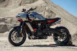 Custom parts kit for the Harley-Davidson Pan America by CNCPT Moto