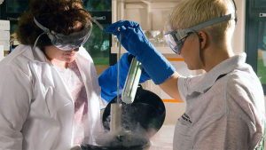 two scientists