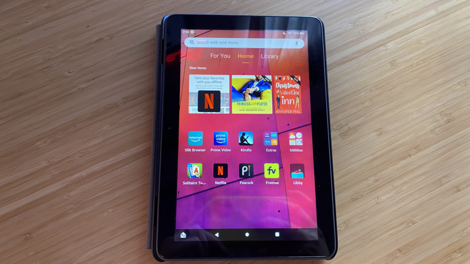 An Amazon Fire HD 8 Plus