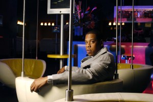 Jay-Z at his 40/40 Club on W. 25th St. in Manhattan on October 27, 2004.