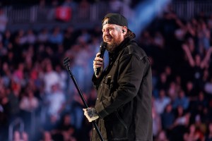 Jelly Roll at the 2025 iHeartRadio Music Festival held at T-Mobile Arena on September 19, 2025 in Las Vegas, Nevada.