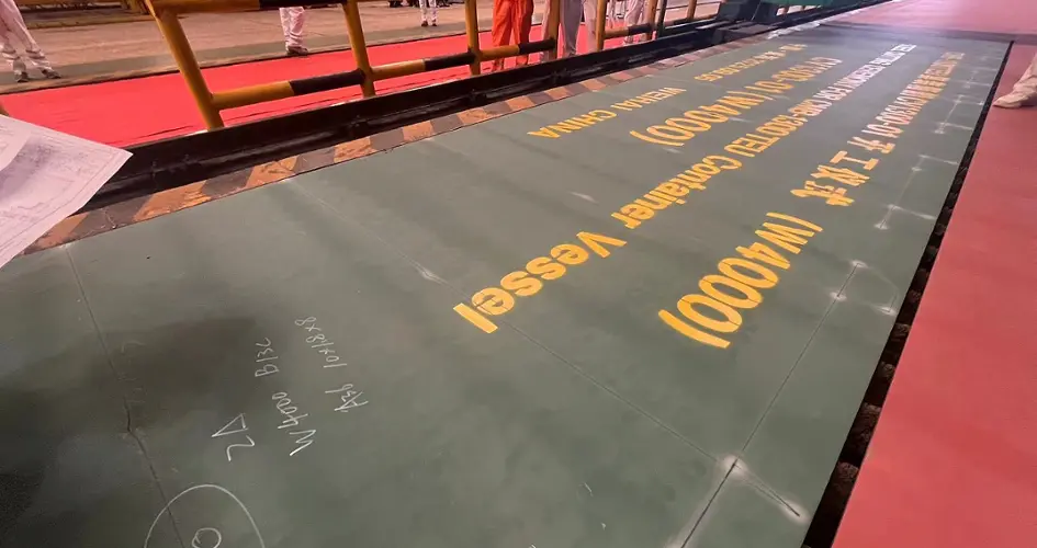 Steel cutting ceremony