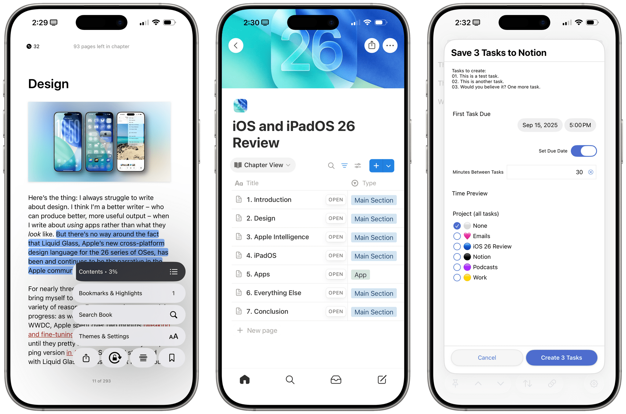 iOS and iPadOS 26 Review Extras: eBooks, Drafts Actions, Apple Intelligence Shortcuts, and a Special Edition of MacStories Weekly