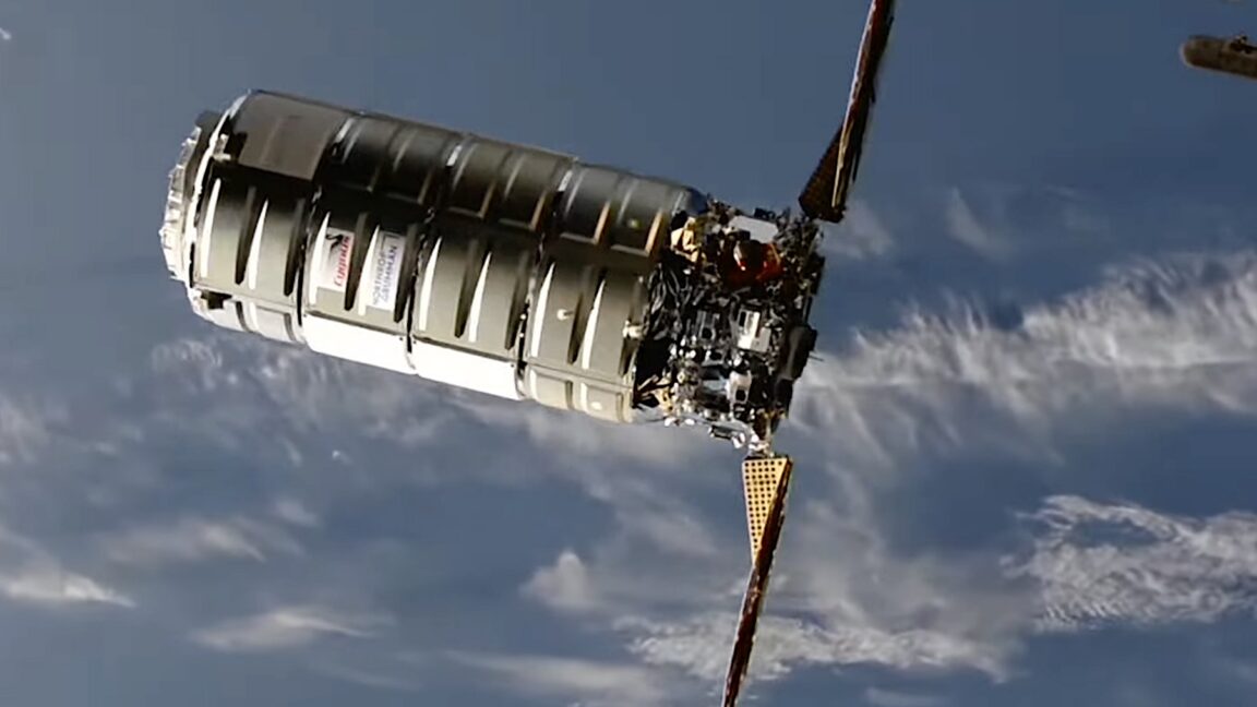 Northrop Grumman successfully resupplies ISS after overcoming software glitch