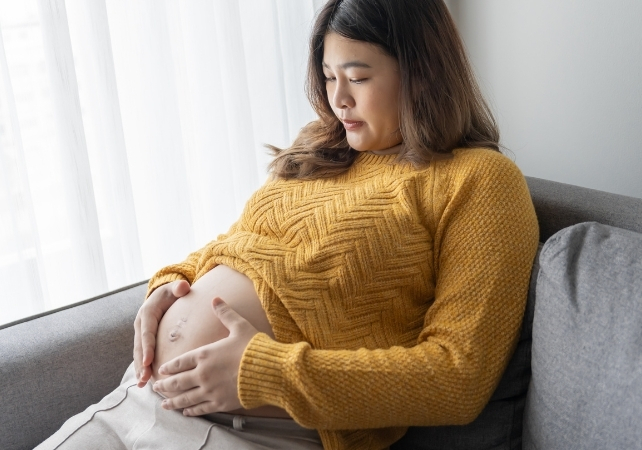pregnant mother