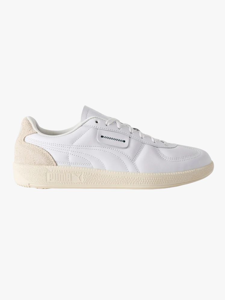 Sneaker on a flat background.