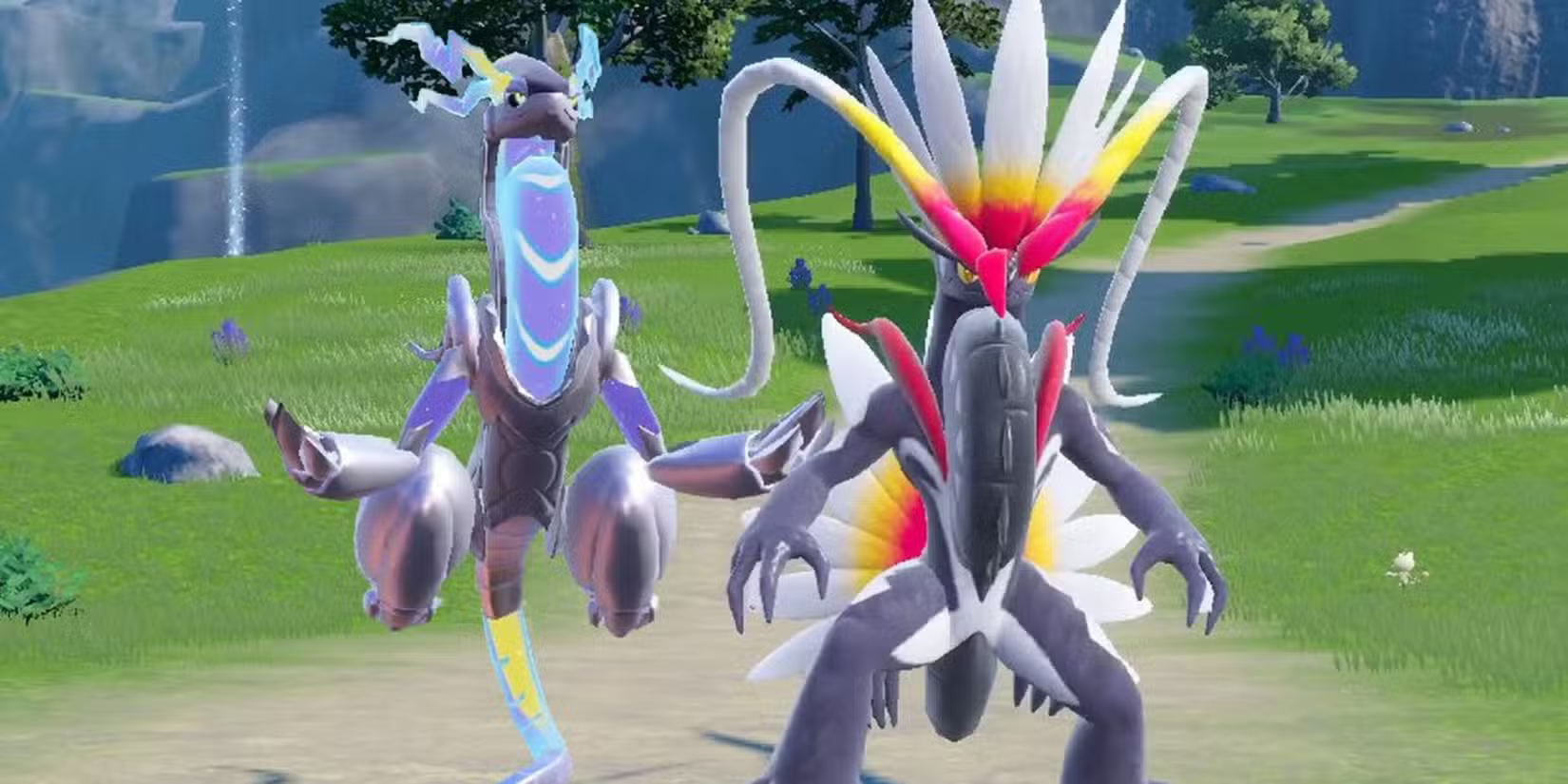 Shiny Miraidon and Shiny Koraido