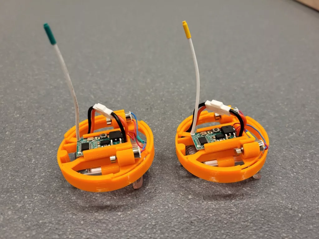 The robot design used in the study