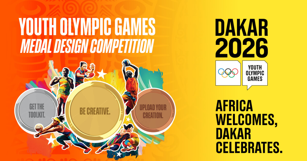 IOC launches call for medal designs for Dakar 2026 Youth Olympic Games