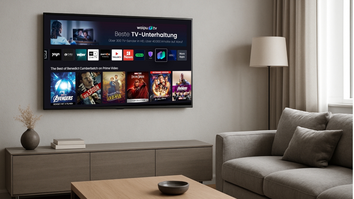 VIDAA brings waipu.tv to German smart TVs