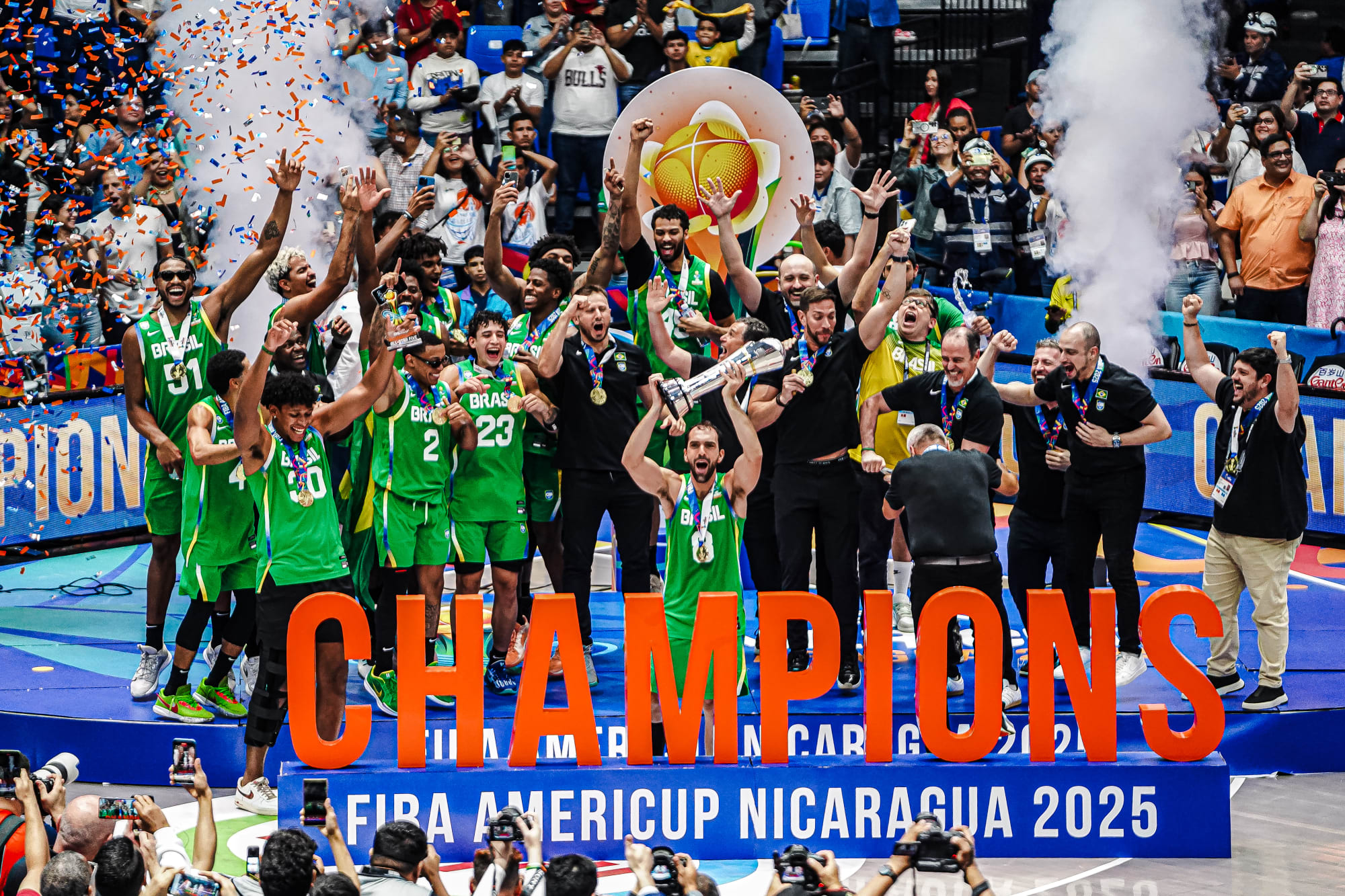 Brazil topples Argentina, wins first FIBA AmeriCup title in 16 years