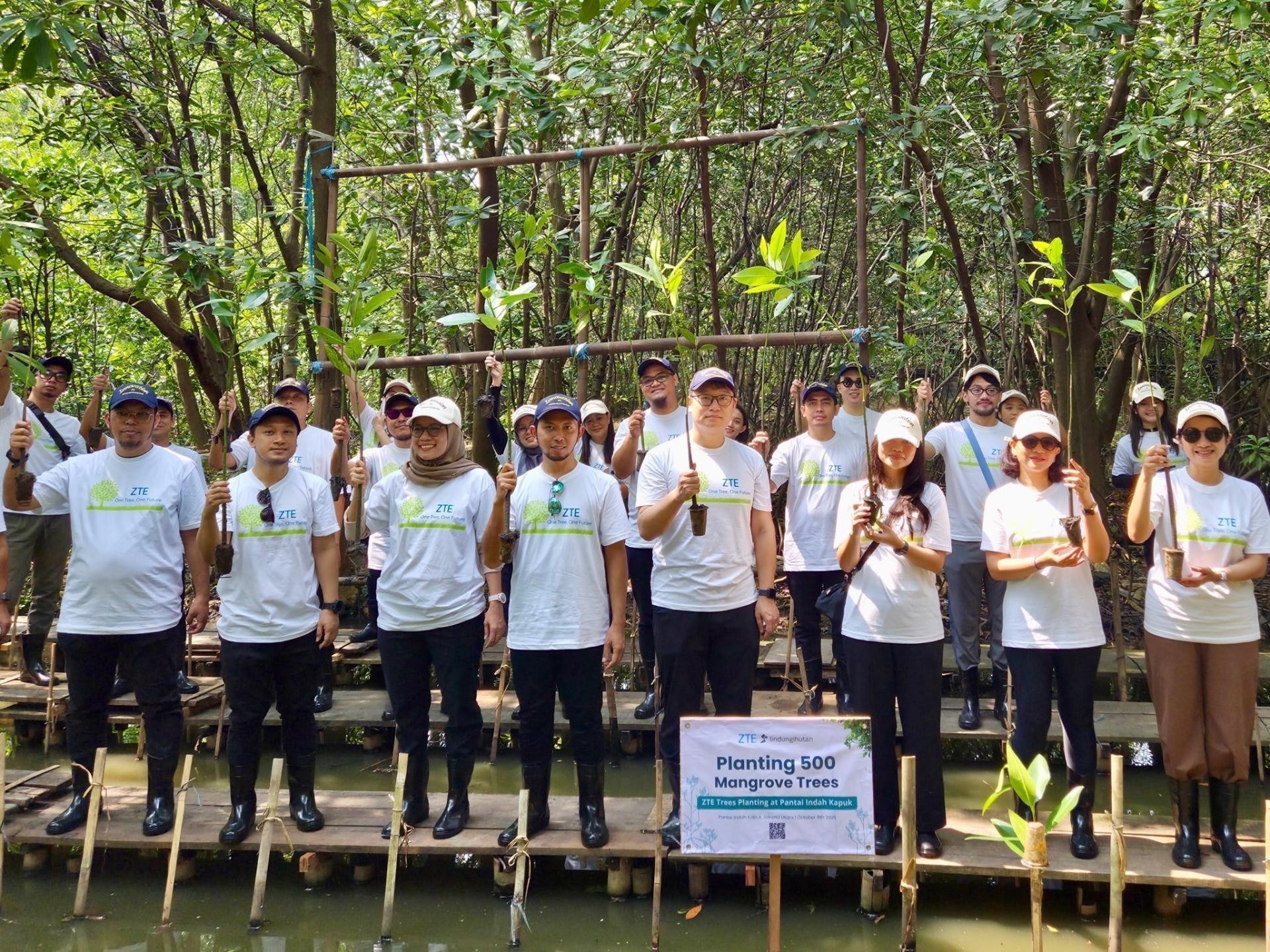ZTE reinforces commitment to a green digital future with “One Tree, One Future” program