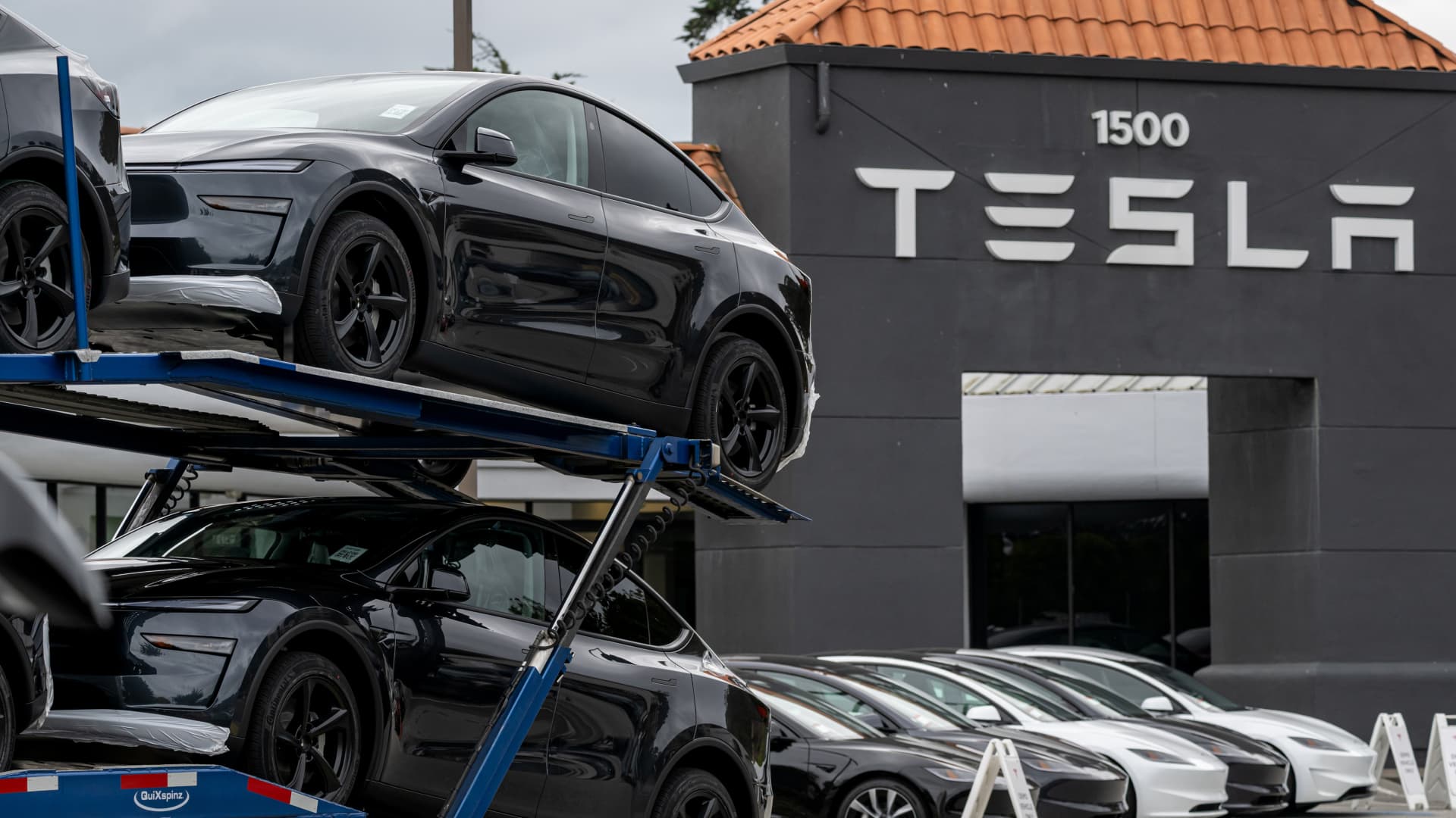 Tesla, GM among the stocks seen with big earnings moves this week