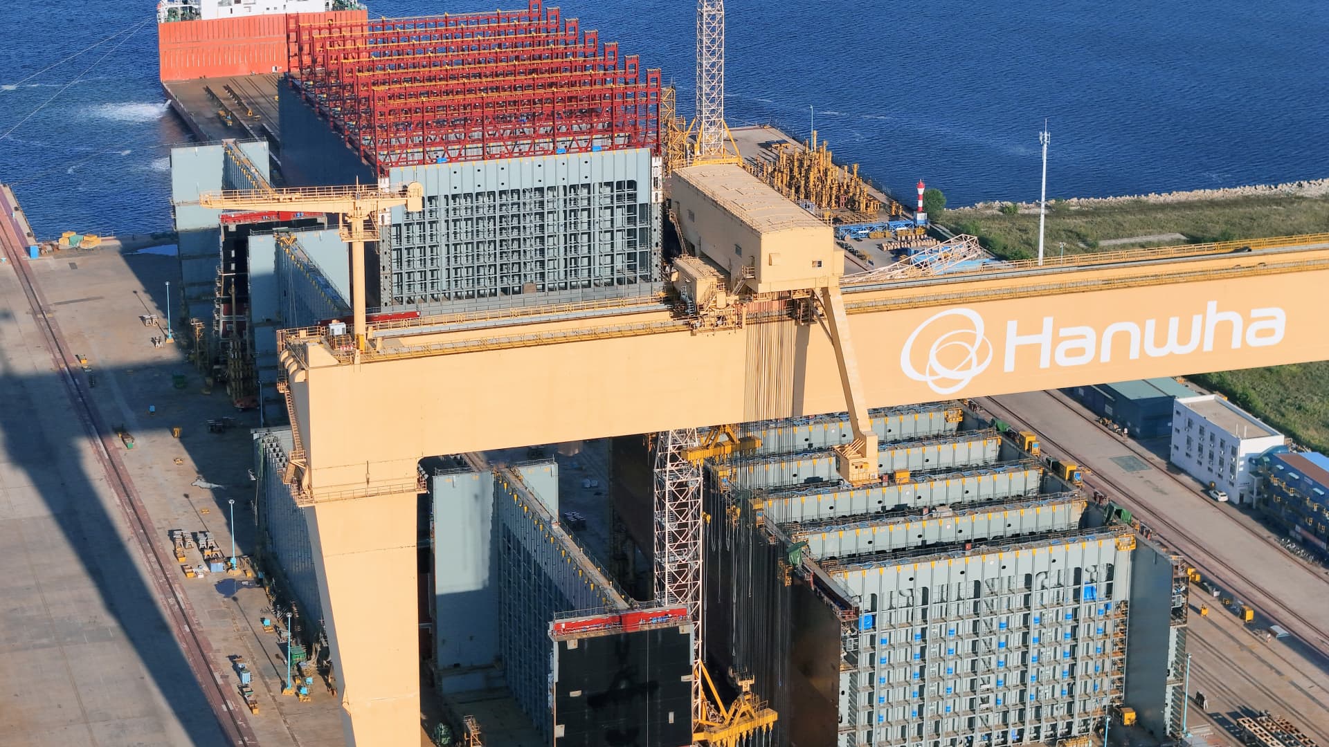 China targets five U.S. subsidiaries of South Korea’s Hanwha Ocean over Washington shipping probe