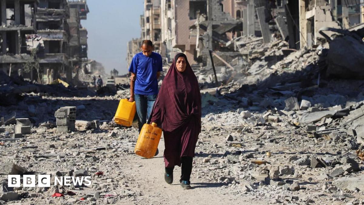 Gazans tell BBC of safety concerns as Israel says ‘no compromise’ on hostage returns