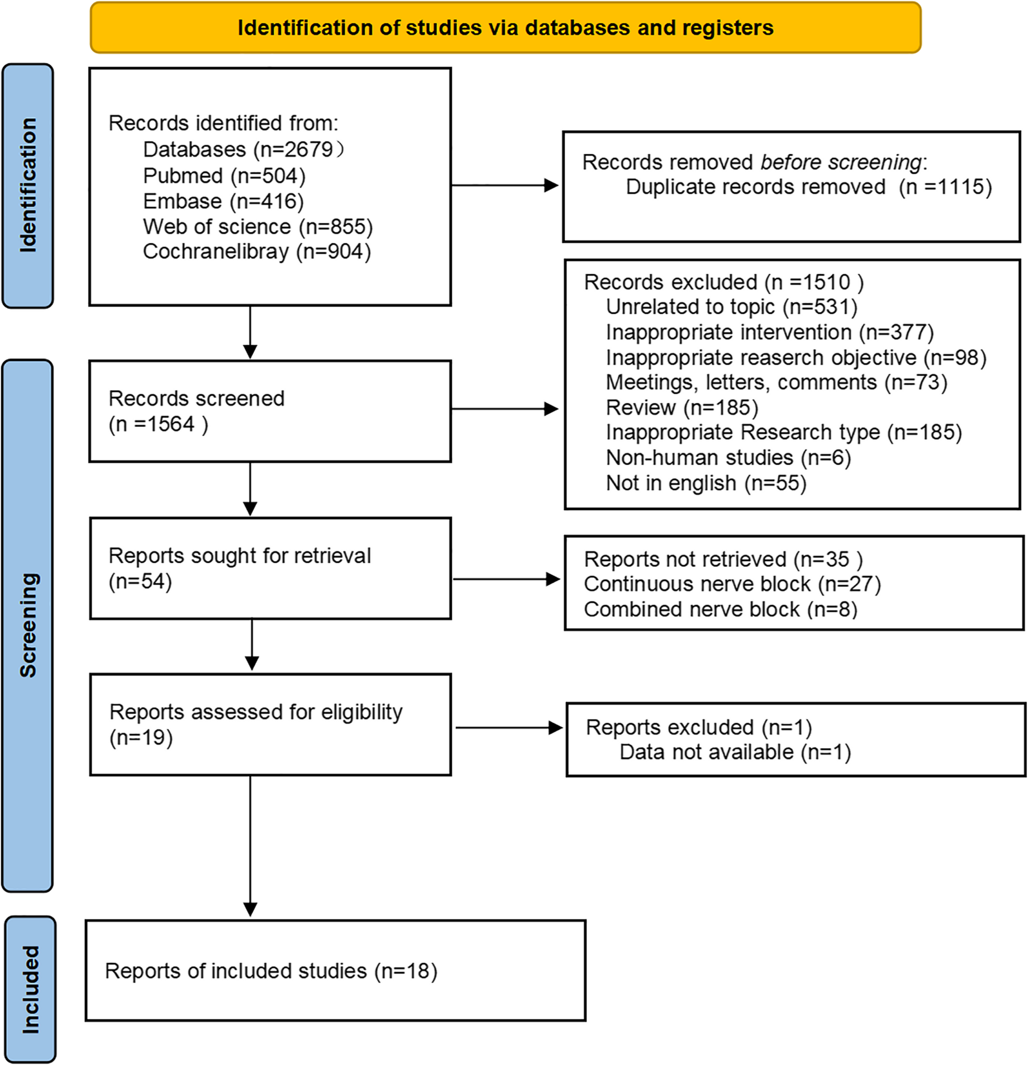 The efficacy and safety of peripheral nerve blocks for postoperative analgesia following total hip arthroplasty: a network meta-analysis | BMC Anesthesiology