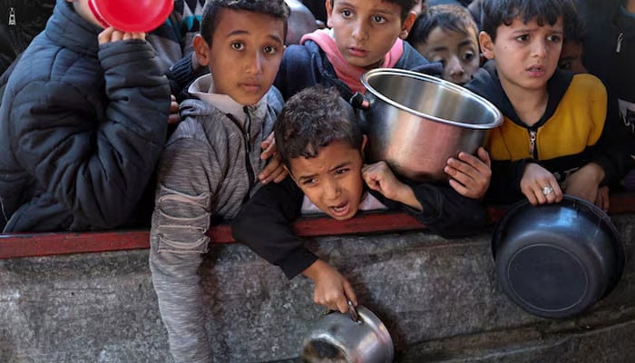 Gaza children starving amid aid blockade: study