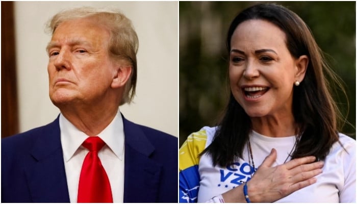 Maria Corina Machado dedicates Nobel Peace Prize to Donald Trump