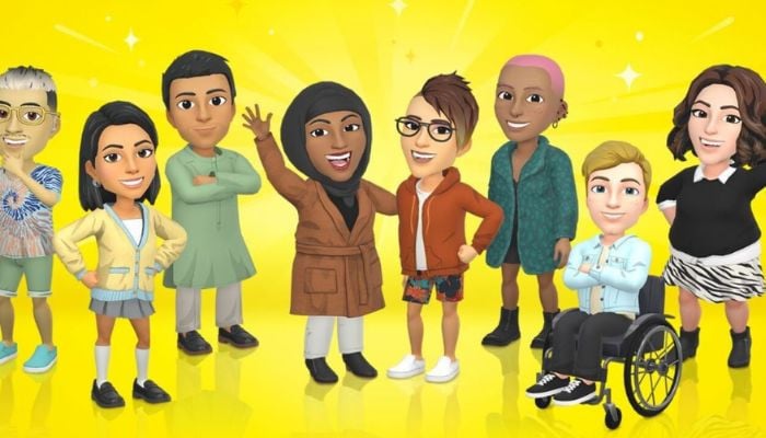 Snapchat builds 3D Bitmoji Plaza for its web users