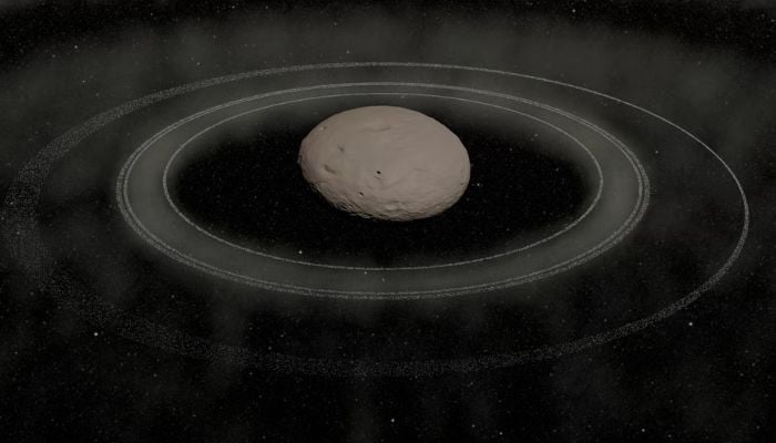 Astronomers spot first-ever ring formation around icy Chiron after 50 years
