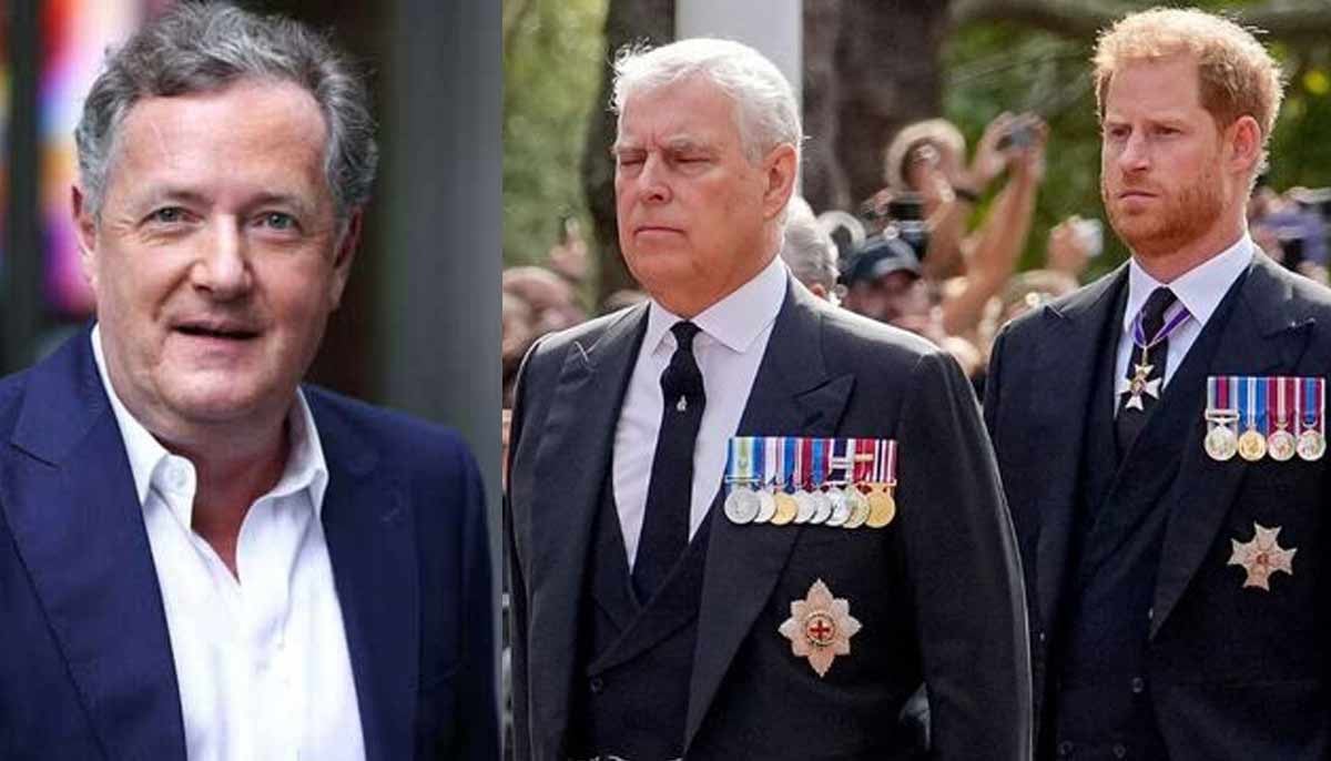 Piers Morgan mocks Prince Andrew, sets sights on Harry, Meghan’s announcement
