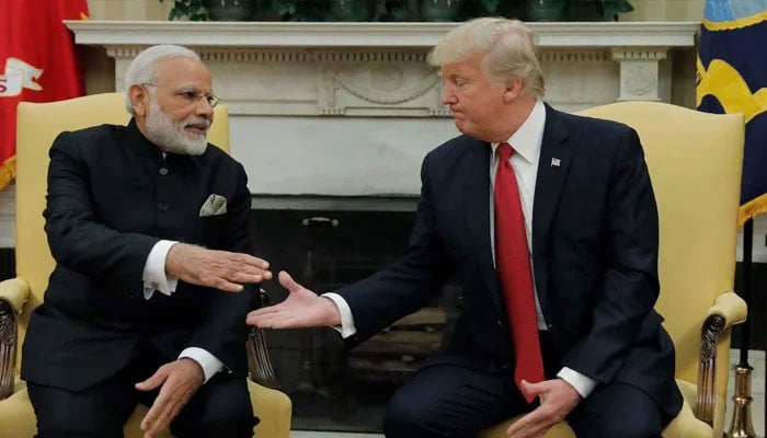 Trump says he discussed trade with Modi