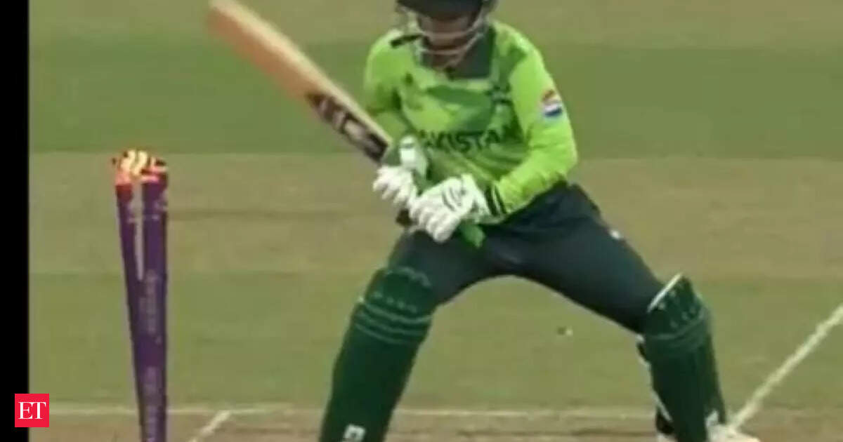 Watch: Pakistan’s Nashra Sandhu’s unusual dismissal against Bangladesh in Women’s World Cup