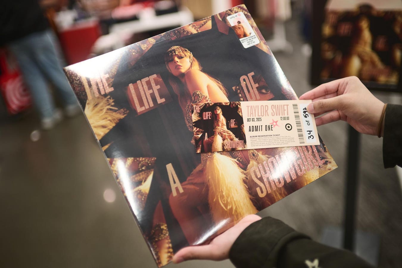 The Life Of A Showgirl’ Breaks Record For Biggest Single-Week Album Units