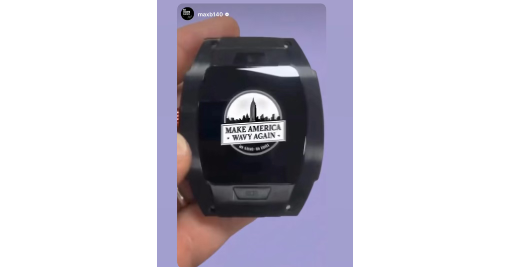 Max B Partners with No Grind No Shine and Stadium World to Launch the ‘WAVY’ Smart Watch
