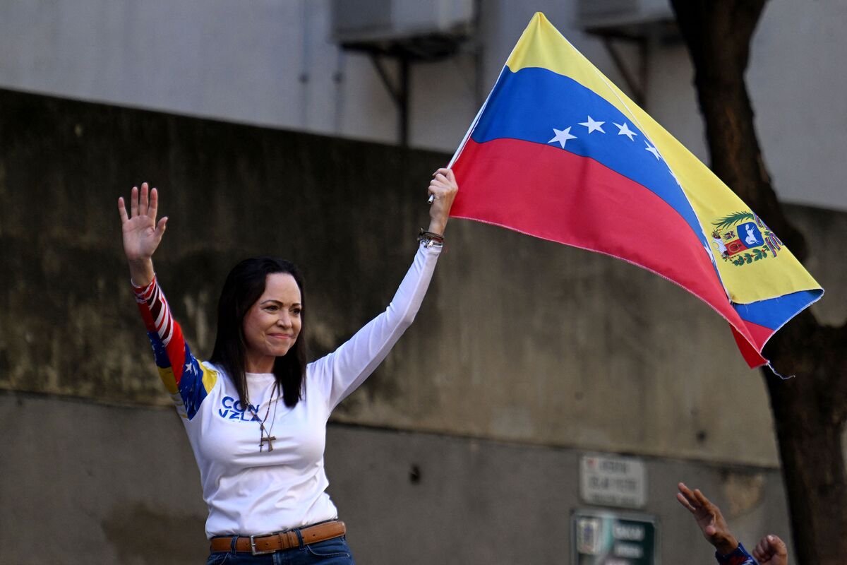 Nobel Peace Prize Goes to Venezuela Opposition Leader Machado – Bloomberg.com