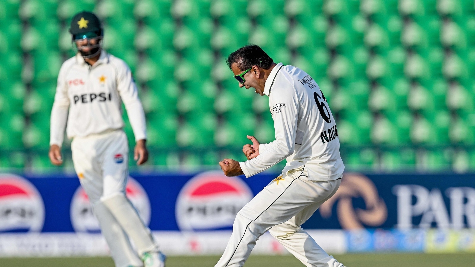 Spinners run riot in Lahore as Pakistan-South Africa first Test hangs in the balance