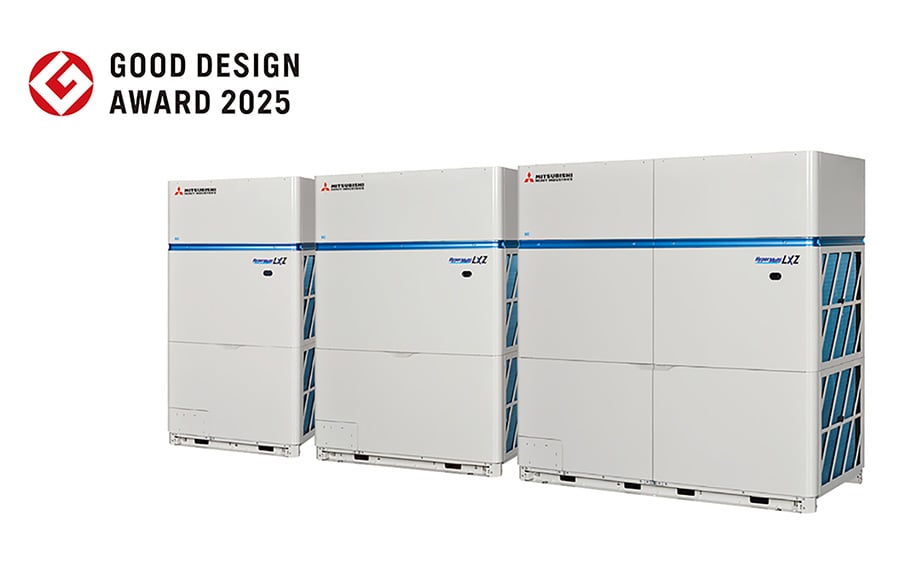 MHI Thermal Systems Wins 2025 GOOD DESIGN AWARD for Hyper Multi LXZ Series of Building-Use Multi-Split Air-Conditioners in Japan