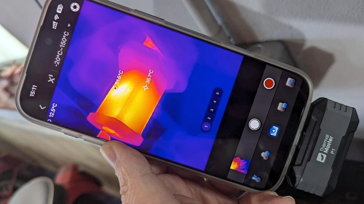 I finally found a thermal camera that works for both iPhone and Android (for only $129)