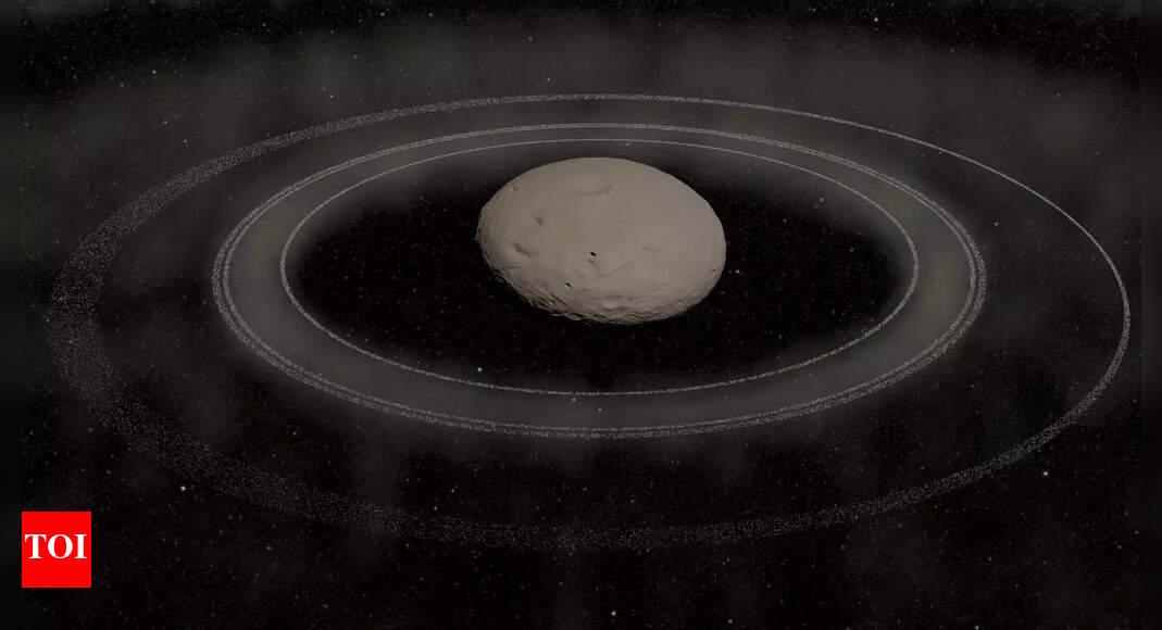 Astronomers observe rings forming around icy body Chiron between Saturn and Uranus; revealing how cosmic ring systems evolve |