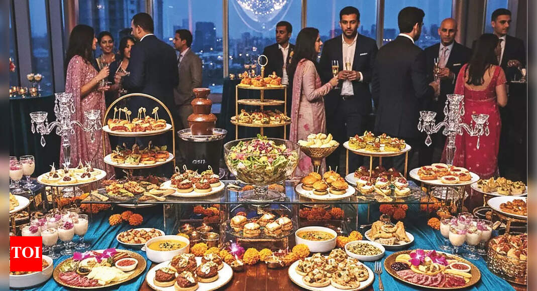 Festive soirées get an upgrade with flying buffets