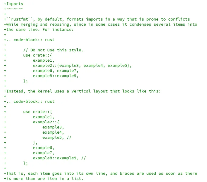 New Code Merged For Linux 6.18 To Address Linus Torvalds’ Rust Formatting Critique